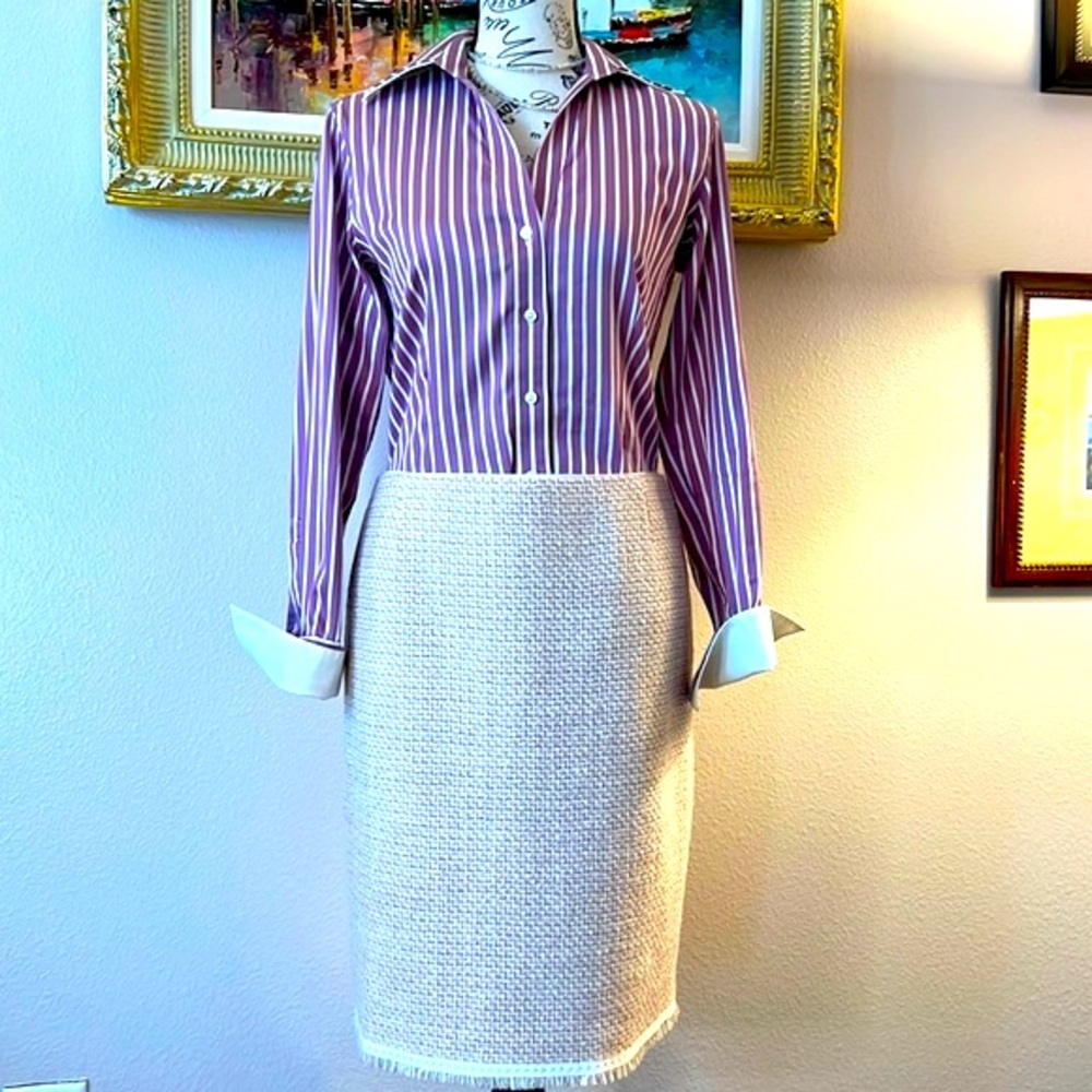 Elie Tahari Tweed Skirt